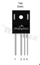 Transistor N-MOSFET SiC; unipolar; 1200V; 160mOhm; 18A; 103W; -40+175 deg.C; THT; TO-247-4LP