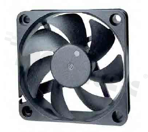 Wentylator; DC; 12VDC; 60x60x15mm; 0.636m3/min; 35.2.8dB.