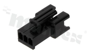 Crimp terminal housing; pitch 2.50mm; 3-contacts; male; applicable wire AWG#28-22; 250V/3A
