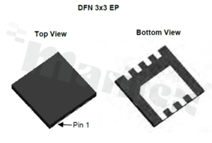 Tranzystor: N-MOSFET; unipolarny; 30V; 30A; 0.013ohm; 60W; -55+150 st.C; SMD; DFN3x3