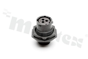 Standard Connector circular; female; EcoMate; 13A; 600V; 14-26AWG; UL94V-0; IP67; IP69K