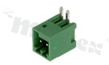 Listwa zaciskowa rozłączalna; w rastrze 2.50mm; 2-torowa; męska; kątowa; zabudowana; UL 300V/8A; TUV:250V/7A