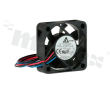 Fan; DC; 12VDC; 50x50x15mm; 0.28m3/min; 24.0dB.