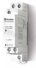 Electronic voltage monitoring relay for three-phase applications (208-480VAC); 1 changeover contact 6A SPDT; coil voltage 400VAC; coil power 8VA; 6A/250VAC; mounting: screw terminals, DIN-Rail