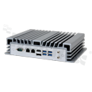 Fanless industrialComputer; IntelCore i5-6200U 2.3 GHz; RAM 4 GB; 1x HDMI; 1x VGA; 6x USB; 4xCOM; 2x LAN; 1x PS/2; Audio; oper. temperature -20 to +70C; power supply