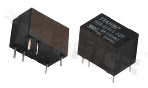 Przekaźnik elektromagnetyczny; prąd znamionowy 5A; napięcie cewki 12VDC; pojedynczy styk przełączny (1C); 3A/24VDC; 3A/120VAC