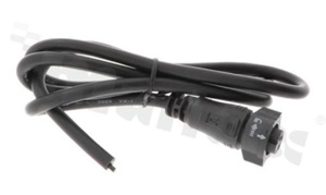 Wtyki BB; X-LOK; 3 stykowy; żeński; styki żeńskie; Imax = 10A; 300V AC/DC; z kablem (1m); IP68