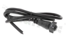 Wtyki BB; X-LOK; 3 stykowy; żeński; styki żeńskie; Imax = 10A; 300V AC/DC; z kablem (1m); IP68