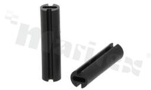 Spacer sleeve for 3.0mm LED; high A=18.0mm; black