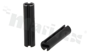 Podstawka pod diodę LED; średnica LED 3.0mm; wysokość A=18.0mm; czarna