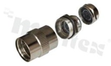 Obudowa złącza kablowego typu UT022CS; z dławicą; wodoszczelna IP68; Souriau