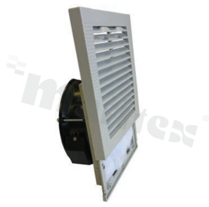 Osłona wentylatora; zjeżdżalnia zatrzaskowa; 230V; 320x320x122.5mm; 460/547CFM; 2700RPM; 69.0dB.