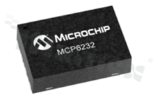 Wzmacniacze operacyjne – Op Amp; MICROCHIP; MCP6232T-E/MNY; 2; 5 mV; 1.8 V - 6 V; 1 pA