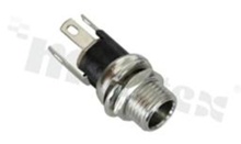 DC socket; male; angled; pin diameter 2mm; hole diameter 8.0mm; panel