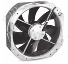 Fan; AC; 230V; 280x280x80mm; 1090/1130CFM; 2550/2700RPM; 68/70dB.