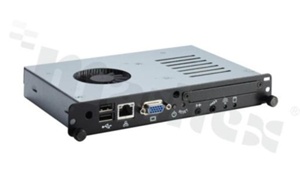 Komputer przemysłowy pracujący w standardzie Open Pluggable Specification (OPS); procesory 2 generacji IntelCore i5/ i3; Intel HM65Chipset