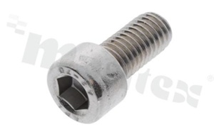 Śruba M4x10; łeb walcowy; DIN 912~ISO4762.stop aluminium 7075-T6; imbus HEX3