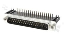 Male D-Sub Connector; 37-pins; right angle
