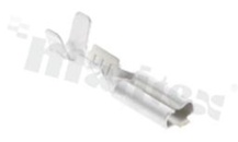 Konektor płaski; żeński; 2.8mm; 0.5mm; na przewód: 0.75-1.5mm2; mosiężny; cynowany; nieizolowany