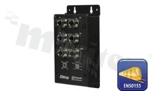 EN50155 5-port lite-managed Ethernet switch with 5x10/100Base-T(X); M12 connector