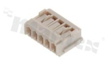 Female plug; SMD; Number of contacts: 5; 1.5A load capacity; 50V voltage; cooperate with CLEDKA044A-05P