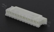 Crimp terminal housing; pitch 2.00mm; 12-contacts; female; applicable wire AWG#24-30; 100V/2A