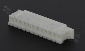Crimp terminal housing; pitch 2.00mm; 12-contacts; female; applicable wire AWG#24-30; 100V/2A