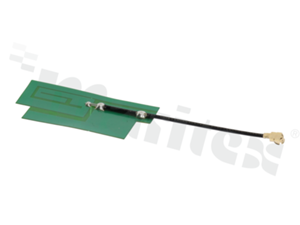Antena; PCB; LTE; RG1.13 35mm; IPEX; 38x17mm