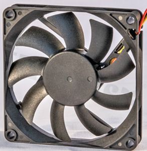 Fan; DC; 24VDC; 80x80x25mm; 1.00m3/min; 29.0dB.