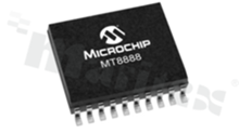 Układy scalone interfejsów telekomunikacyjnych; MICROCHIP; MT8888CS1; SOIC; 4.75 V - 5.25 V; Surface Mount; 1