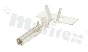 Metalowy styk; żeński; do korpusów złącz MRX-CV; do przewodów AWG#18-22