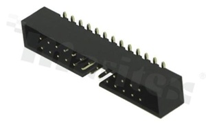 Złącze do PCB; w rastrze 2.00mm; 26-stykowe; montaż: SMD; męskie; proste