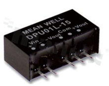 Converter DC/DC; 1W; 12V; 10.8-13.2V; 42mA