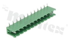 Listwa zaciskowa rozłączalna; w rastrze 5.08mm; 12-torowa; męska; kątowa; otwarta; UL 300V/15A, TUV 320V/20A