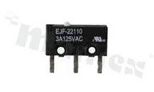 Sub-miniaturowy mikroprzełącznik z przyciskiem; montaż: THT; 3A/125V AC.
