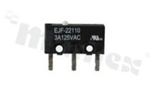 Sub-miniaturowy mikroprzełącznik z przyciskiem; montaż: THT; 3A/125V AC.