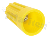Szybkozłączka; skręcane; żółty; 22AWG-14AWG; Wersja: końcowa