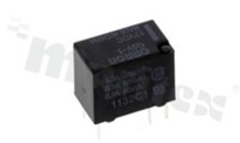 Przekaźnik elektromagnetyczny; prąd znamionowy 2A; napięcie cewki 12VDC; pojedynczy styk przełączny (1C); moc cewki: 150mW; 1A/24VDC; 0.5A/125VAC