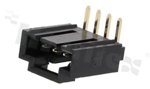 Złącze Kablowe do PCB; w rastrze 2.54mm; 4-stykowe; montaż THT; męskie; poziome; 250V/3A