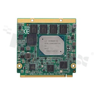 Qseven single boardComputer; Intel Pentium N4200/Celeron N3350; up to 4GB RAM; 2x SATA; 6xUSB; LAN; DDI; LVDS; Audio; LPC; SPI; TX/RX; I2C; SDIO; SMBus; 8-bit GPIO; operating temperature: -20+70C; supply: 5V