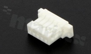 Korpus złącza kablowego; w rastrze 1.00mm; 5-stykowego; żeńskie; na przewód AWG#28-32; 50V/1A