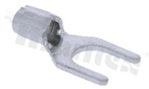 Konektor widełkowy; krótki; otwór 5.3mm; na kabel 1.5-2.5mm; Imax = 27A