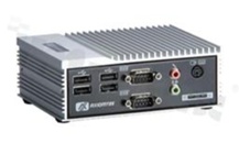 Fanless Embedded System with Intel Atom Processor Z510/ Z530 up to 1.6 GHz and Wide Range DC-in; 4 USB 2.0; 2COM; 1CF