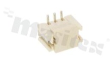 Male socke; SMD; number of contacts: 3; load capacity 2A; voltage 125V; works with CLEDKAS03