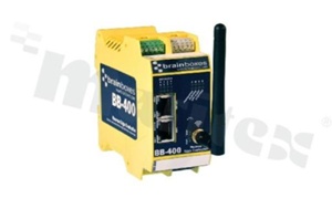 Przemysłowy; programowalny kontroler Ethernet; 2 porty 10/100Base-T(X); WiFi 802.11 b/g/n; Bluetooth; NFC; 8 wejść/wyjść cyfrowych; RS-232/422/485; USB; wsparcie C#; Ptyhon; Node-Red; temp. pracy: -25+80 st.C; zasilanie 5...30VDC; montaż na szynie DIN