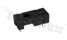 Socket for relay HF118F; 10A; 5 pins; Mounting: THT; 10A/250 VAC