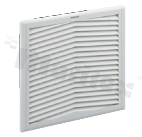 Filtr wentylatora; 272/316m3/h; 0.43/0.4A; 230VAC; 26/28W; 52/62dBA; zacisk 3-biegunowy; IP54; -25+65 st.C; 254x254x118mm