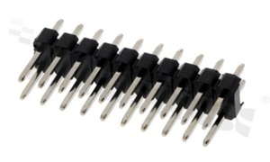Pin Header; pitch 2.54mm; 2x10 pins; assembly: THT; male; straight; double row
