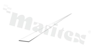 Elastyczny dyfuzor mleczny z policarbonu do profili aluminiowych nProfile 2; dł. 2000mm.