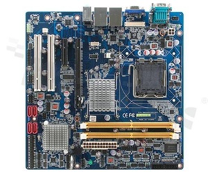 Intel Core 2 Quad/Core 2 Duo Micro ATX Motherboard with Intel G41 + ICH7-RChipset ; 1 PCIex16; 1 PCIex4; 2 PCI; 4 SATA II; 1 LPT; 10COM; 8 USB; 16-bit GPIO; RAID 0; 1; 5; 10